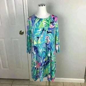 Lilly Pulitzer Women’s Size Large Ophelia Dress Multi Color